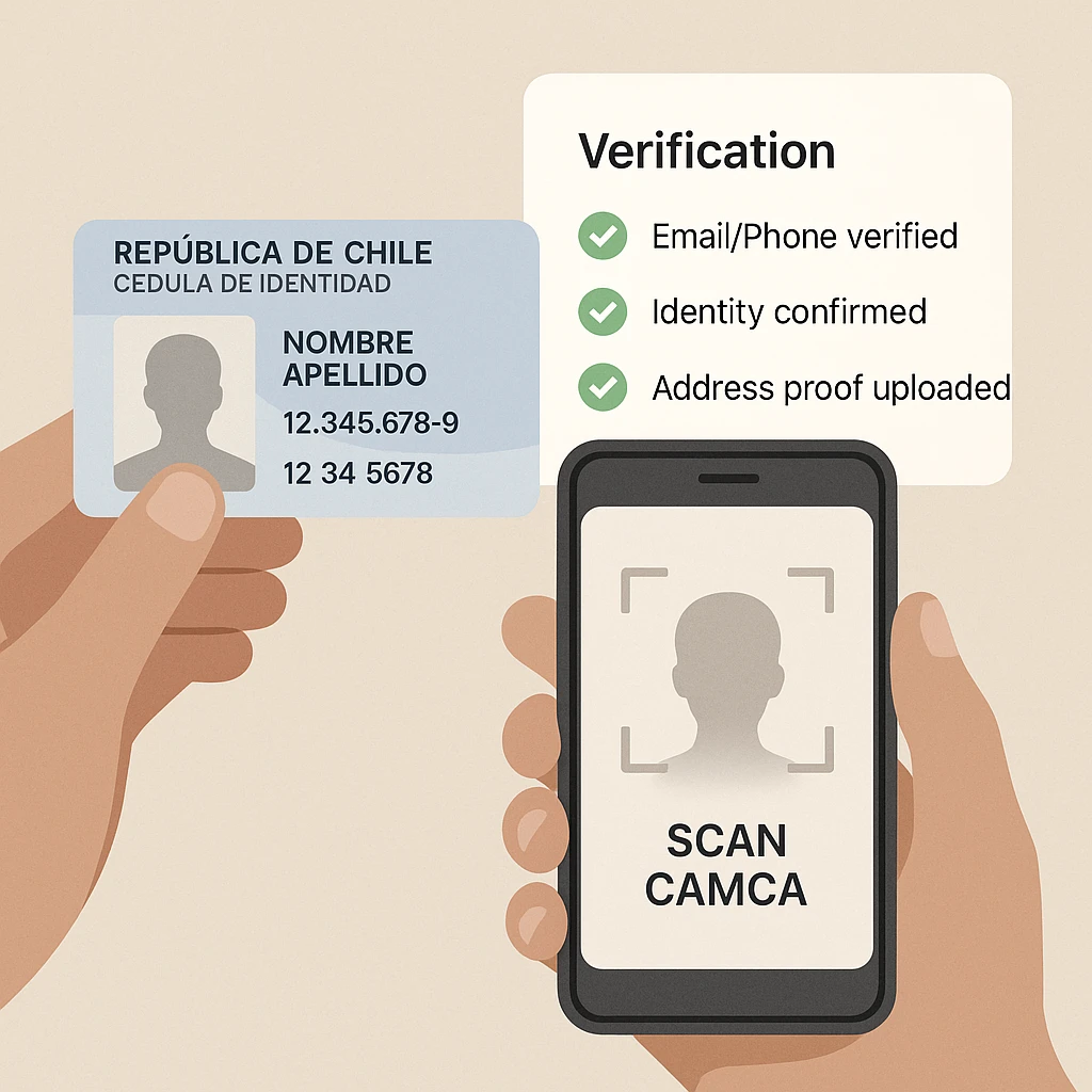 Mi casino: verificación KYC segura para registrarte y retirar en Chile.