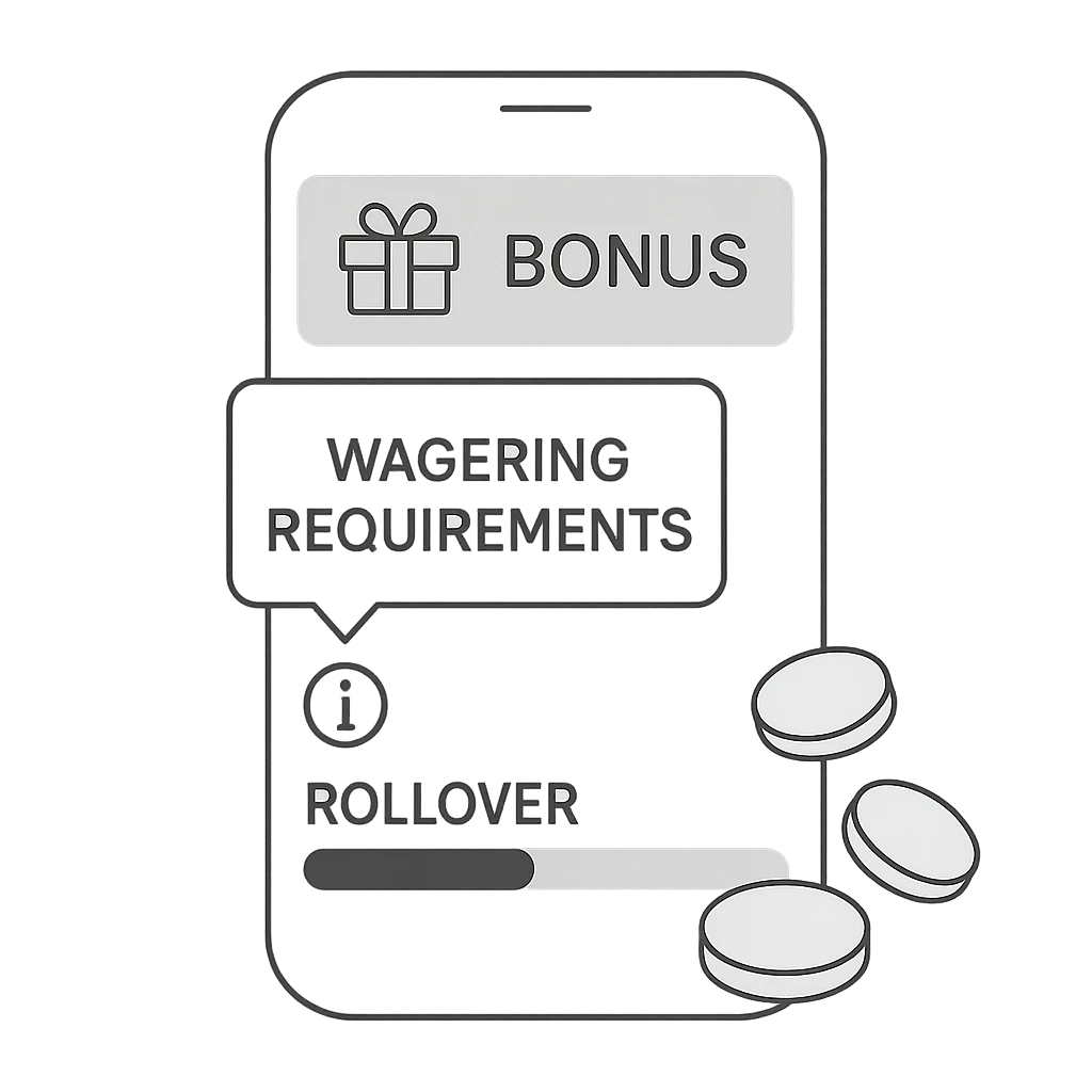 Mi casino: bonos con letra chica clara y seguimiento de requisitos de apuesta.